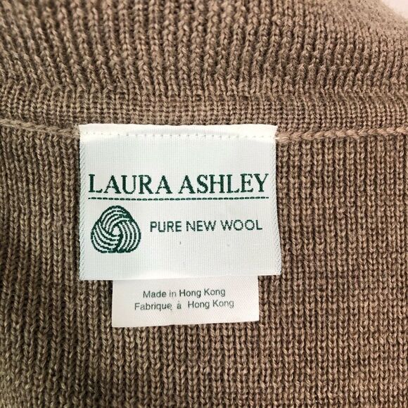 Vintage Laura Ashley Pure Wool Sweater - Women’s L - Picture 7 of 8